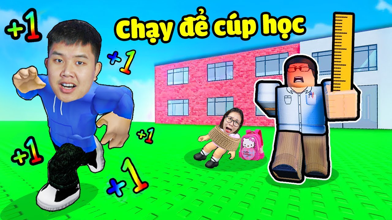 MỖI 1 GIÂY +1 TỐC ĐỘ  CHẠY ĐỂ CÚP HỌC Cùng bqThanh và Ốc