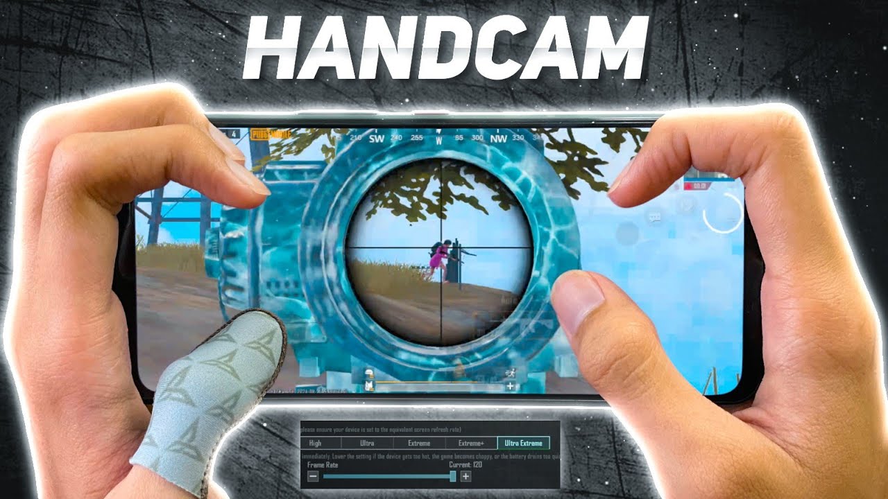 OMG 😱 New Best HANDCAM ROG Phone 6 120 FPS | 5 Fingers + Gyroscope | PUBG Mobile!