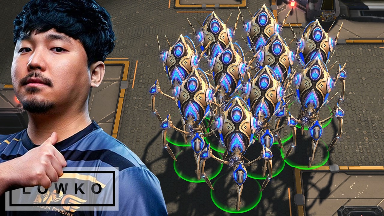Dark faces a NEW Colossus all-in! StarCraft 2