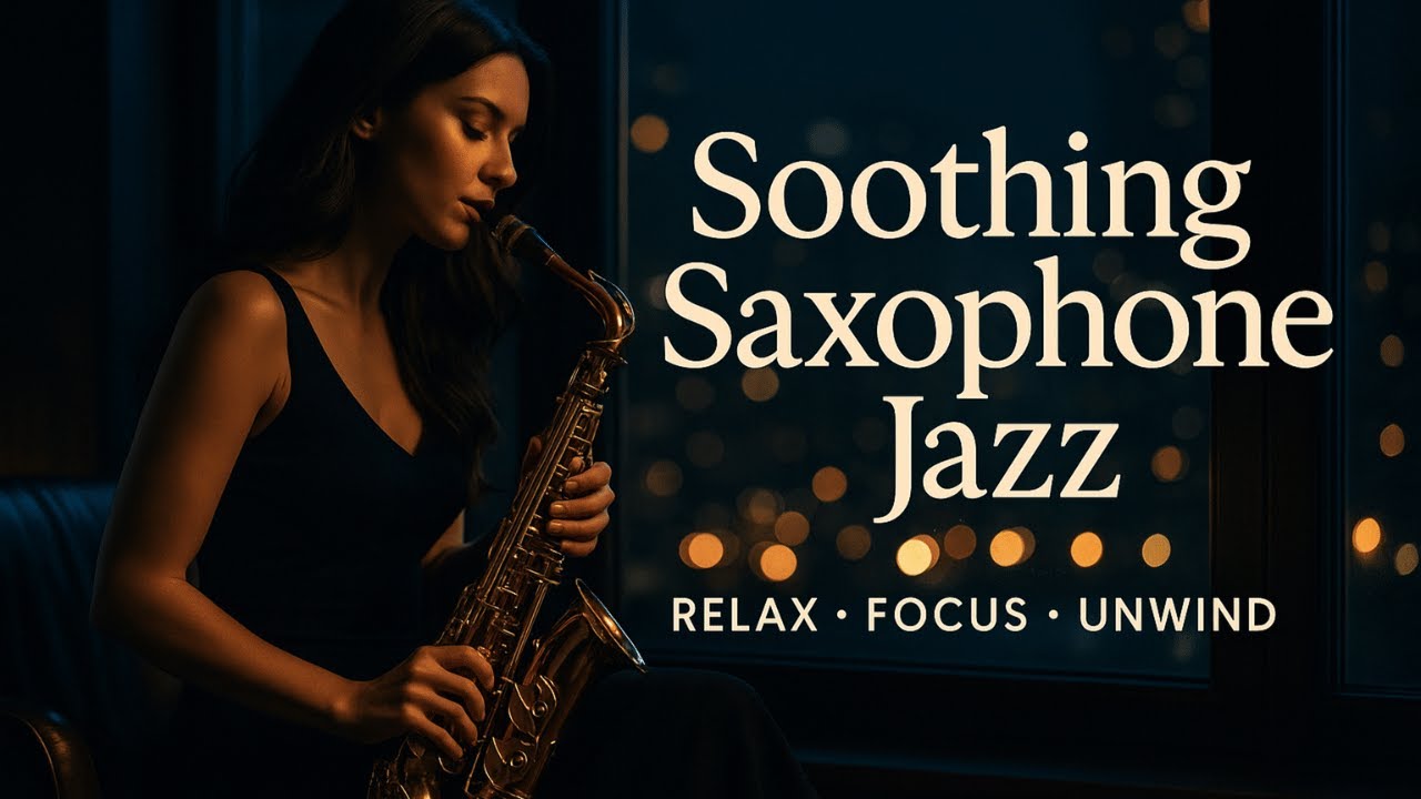 Smooth Jazz: 1 Hours of Soothing Saxophone Instrumentals