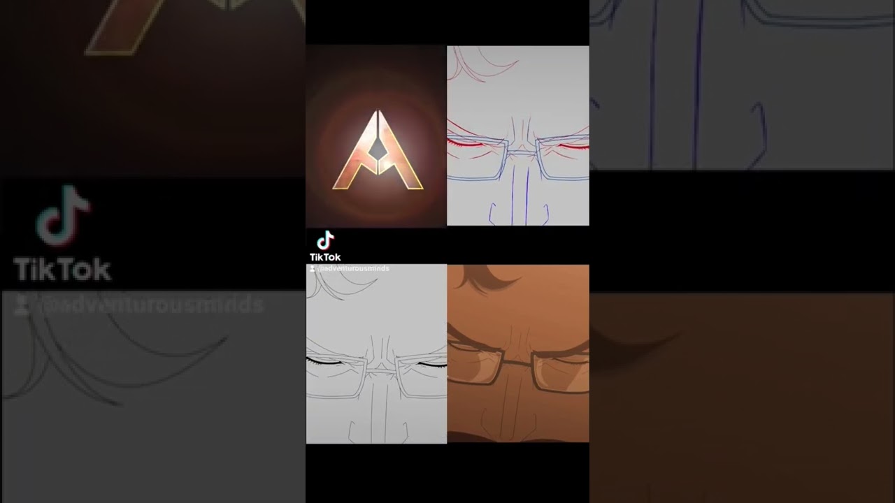 Our animation process #advturosminds #anime #animation #howto #process #2danime