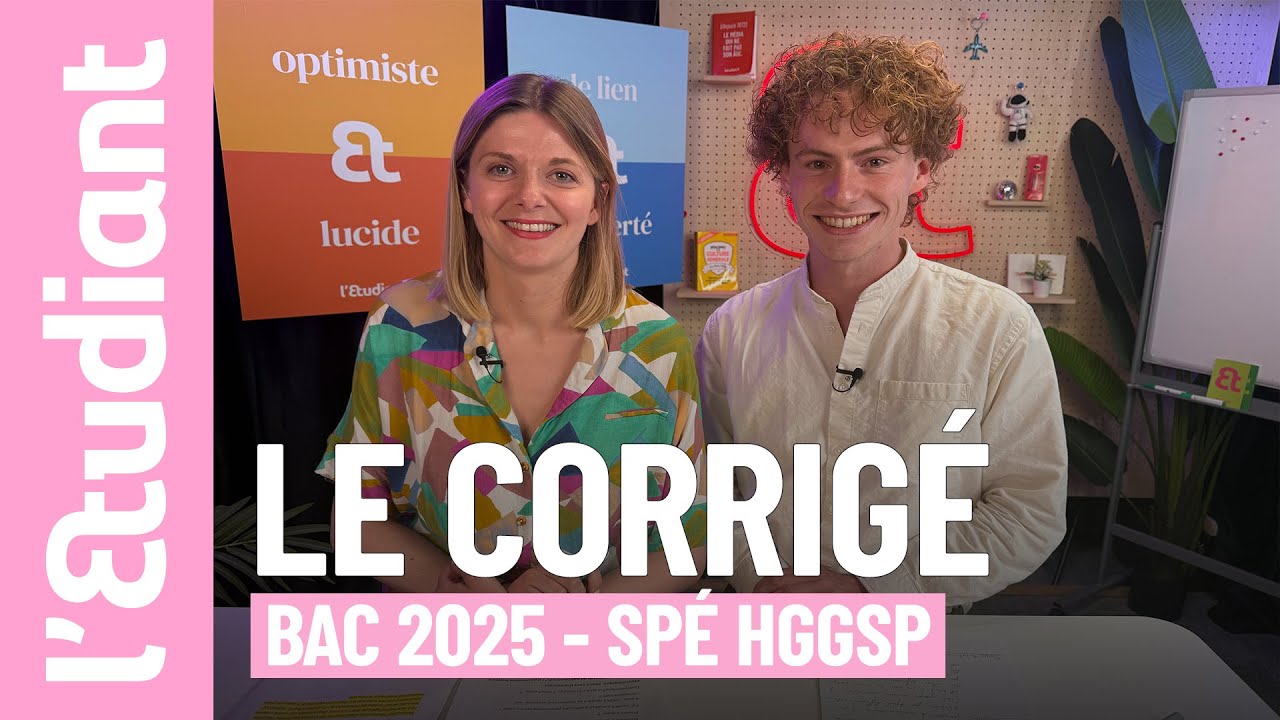 Bac 2025 : le corrig&eacute; de l'&eacute;preuve de HGGSP (Jour 1)