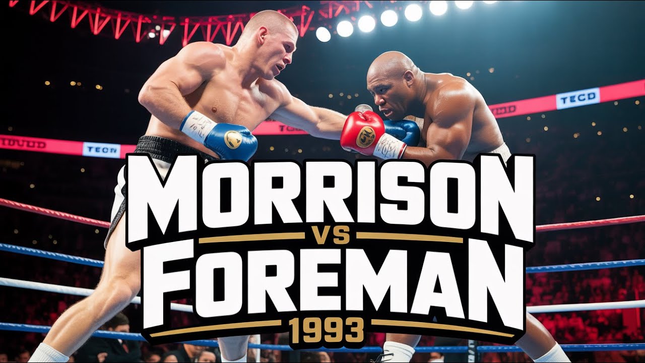 Tommy Morrison vs George Foreman | Morrison’s Smart Boxing Victory (1993 WBO Title)