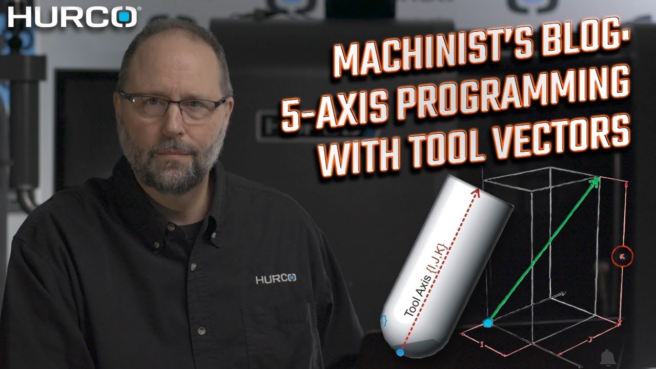 Machinist's Blog: 5-Axis Programming with Tool Vectors - Hurco