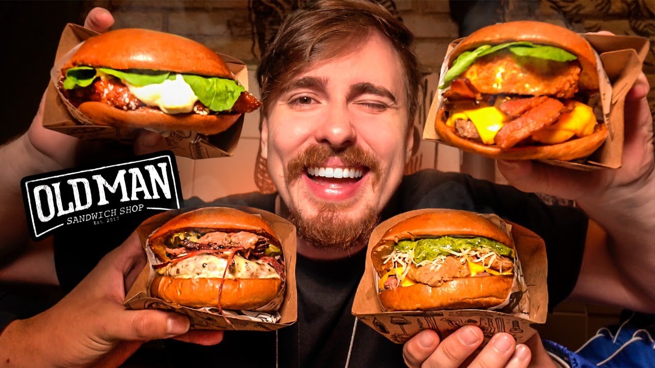 Pedi o cardápio inteiro da melhor hamburgueria do ABC I Old Man Sandwich