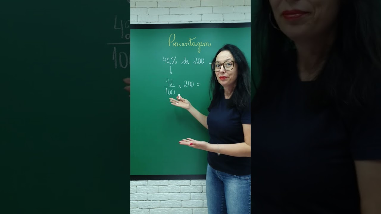 Porcentagem #matematica #estudarmatematica #porcentagem