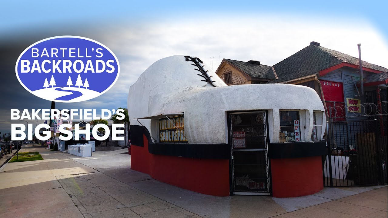 Big shoe with a big sole a Southern California landmark | A Bartell's Backroads Pit Stop