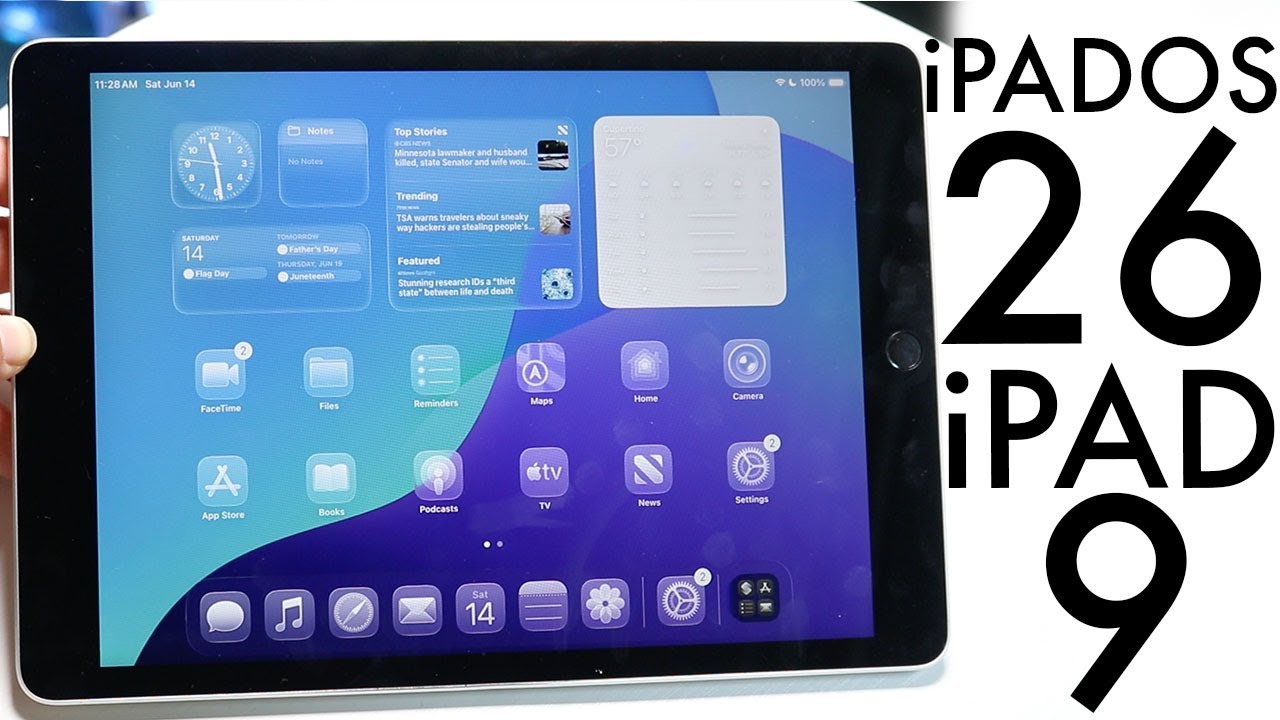 iPadOS 26 на iPad 9-го поколения! (Обзор)