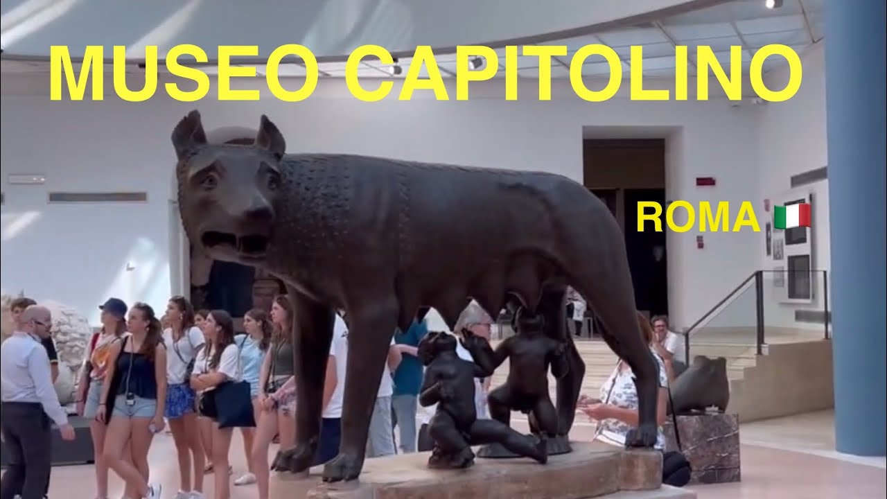 MUSEO CAPITOLINO I RÓMULO Y REMO I ROMA I ITALIA - Viajes con Javier y Mabel -