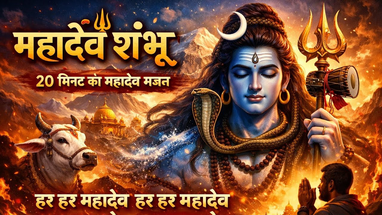 Mahadev Bhajan 🙏 | हर हर महादेव | Shiv Bhajan 2026 | Mahadev Song | Bholenath Bhakti Song #song 