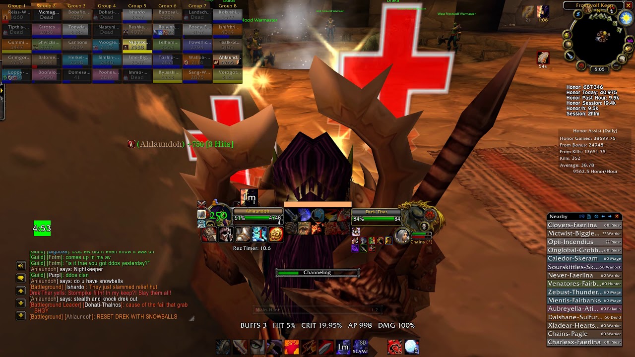 how to single handedly win an alterac valley versus cheating alliance premades