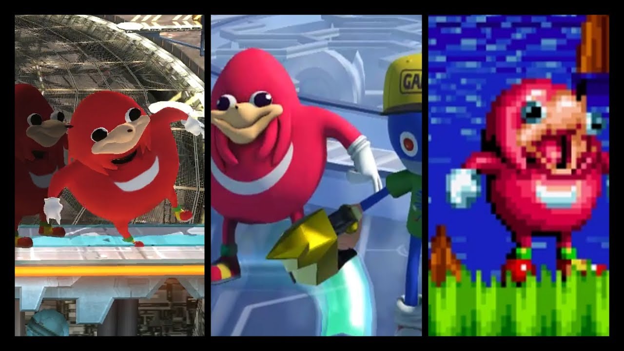 UGANDAN KNUCKLES (Smash,Mania,Forces Mods)