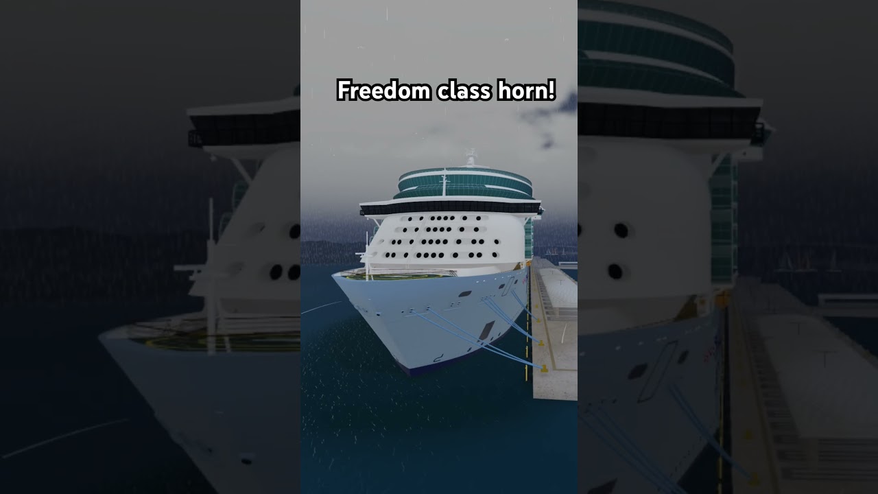 Freedom Of The Seas Horn! | Cruise Ship Simulator 