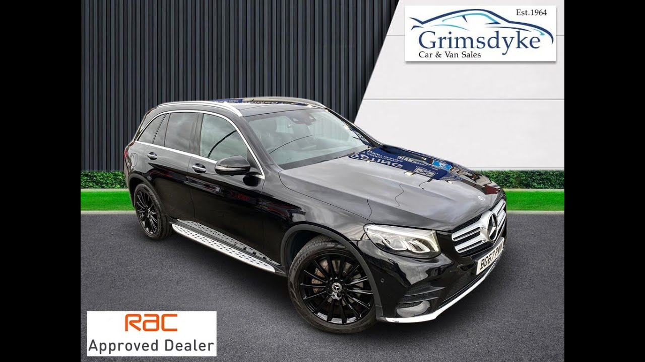 2017 MERCEDES-BENZ GLC-CLASS 2.1 GLC 250 D 4MATIC AMG LINE PREMIUM 5d 201 BHP