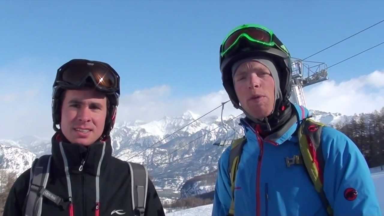 Winderig dagje na sneeuwdump in Zuidfranse Alpen - 6 januari 2012 - wintersporters live report