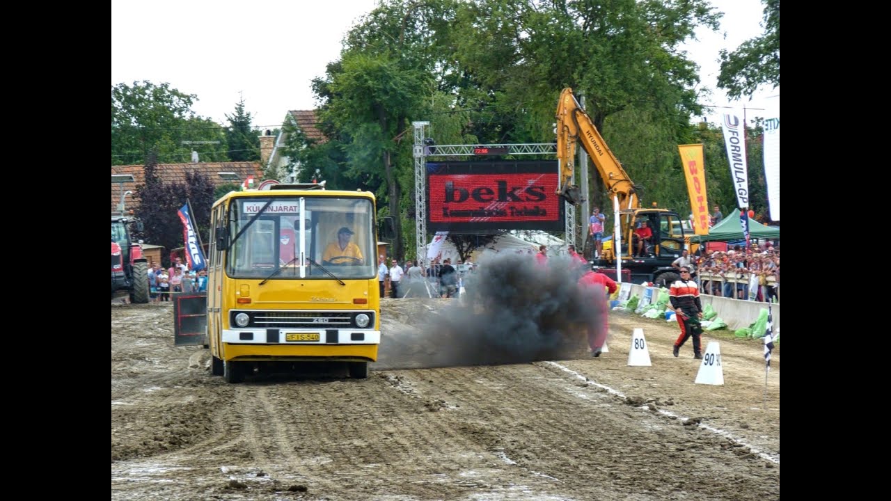 IKARUS 260 Bus Pulling & Drift Hajdúböszörmény 2016