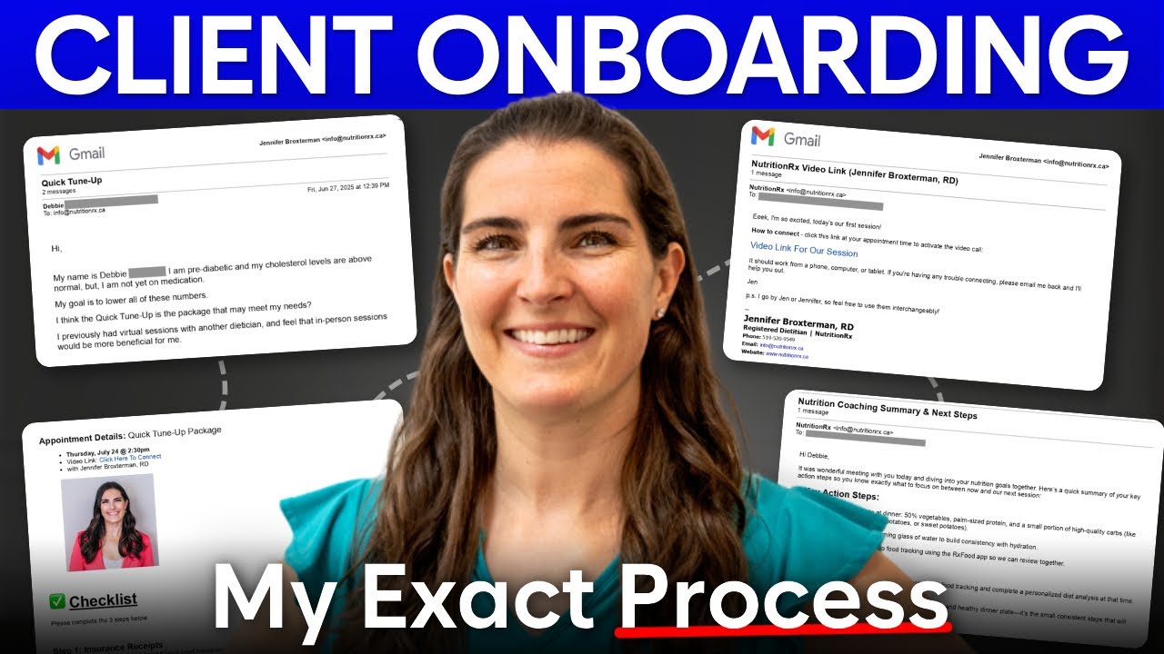 The ONLY Client Onboarding System You Need for Your Nutrition Business