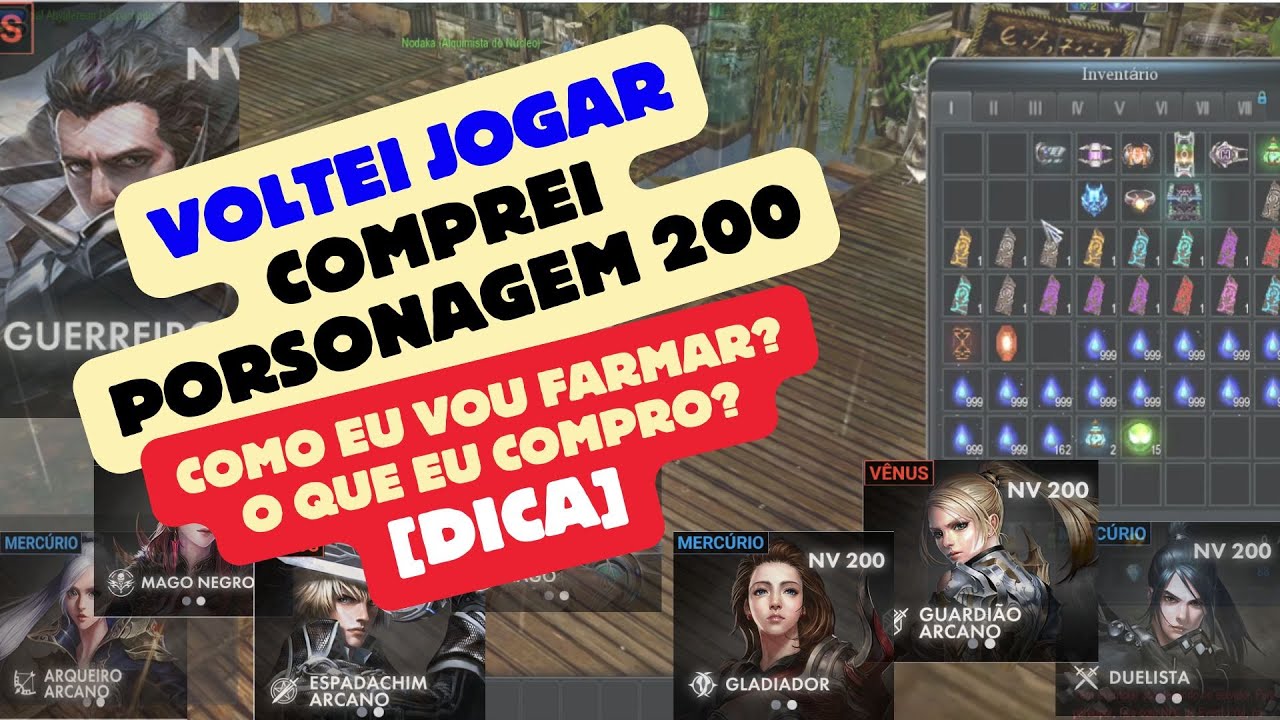 [CABAL ONLINE] - COMPREI UM PERSONAGEM NA LOJA CASH - E AGORA! O QUE EU COMPRO! [DICA]