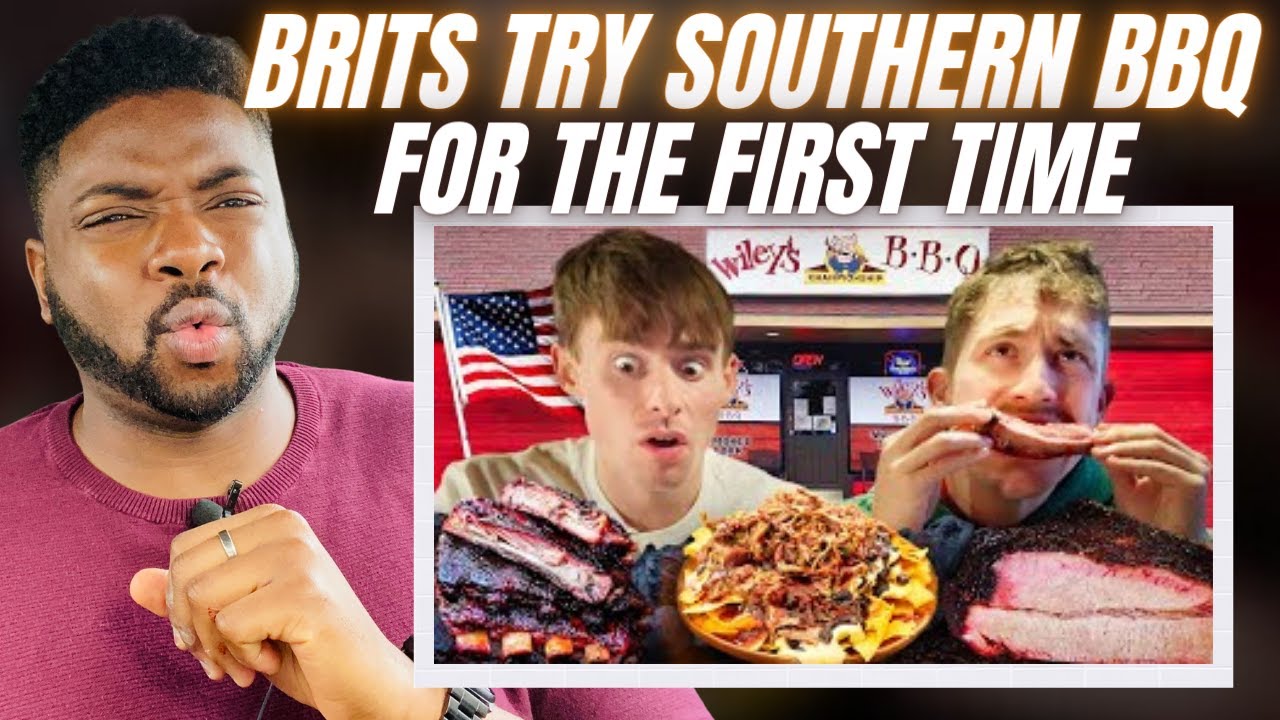🇬🇧BRIT Reacts To TRYING SOUTHERN BBQ FOR THE FIRST TIME!
