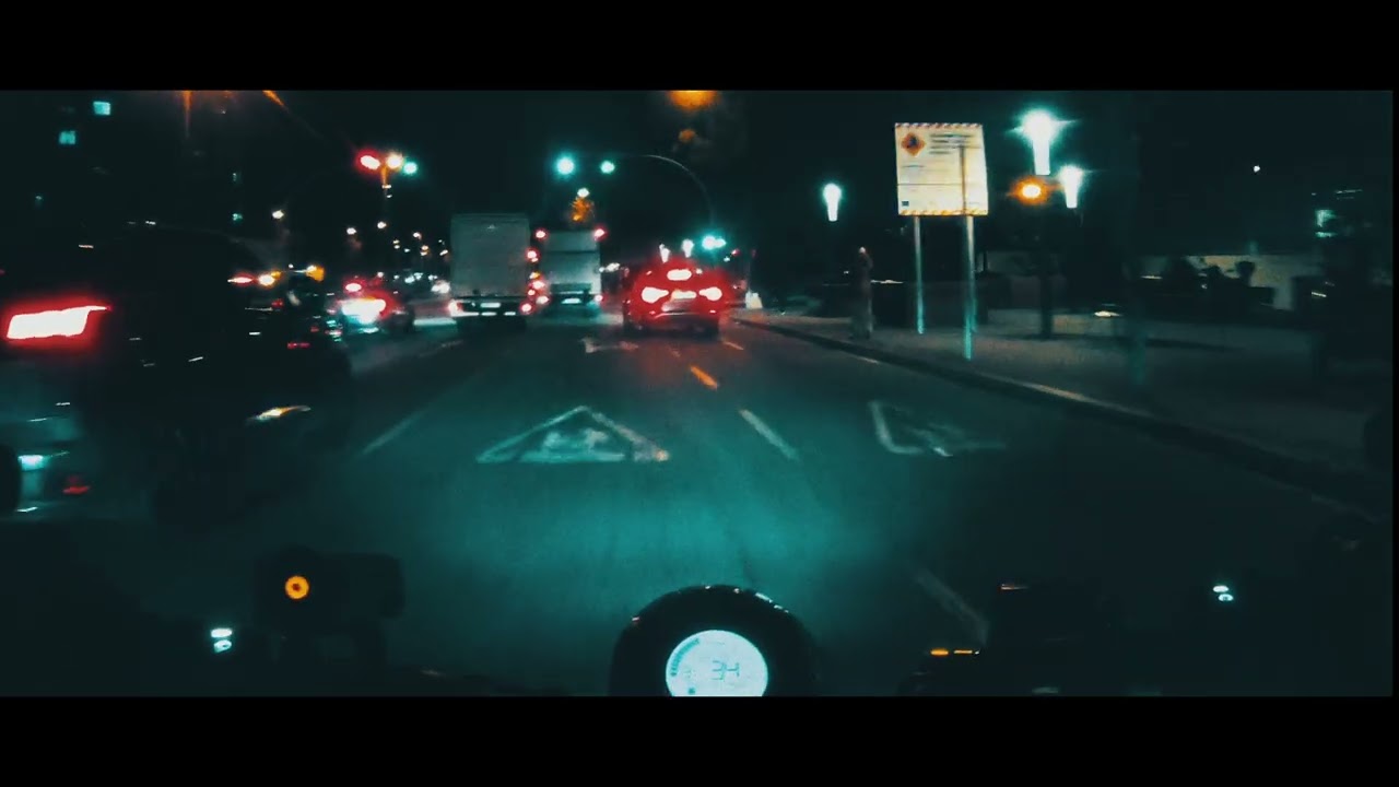 Barcelona At Night. | Husqvarna125