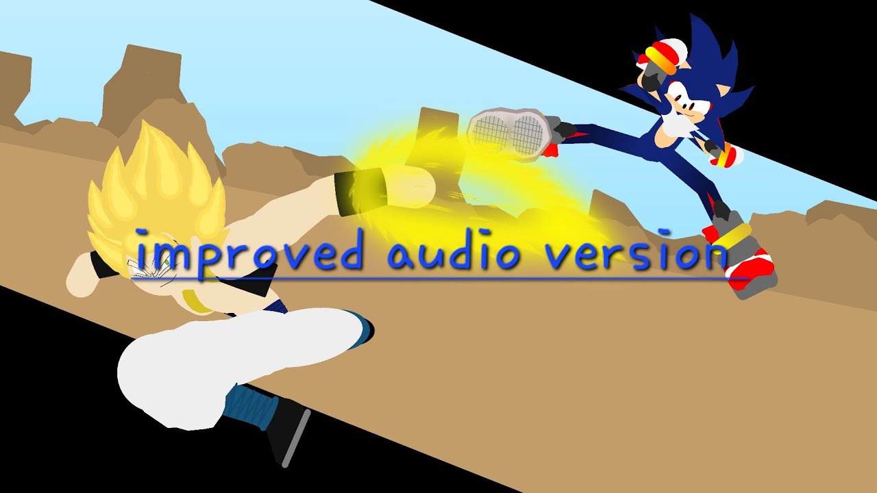 GOGETA VS SHADIC  (improved audio version)