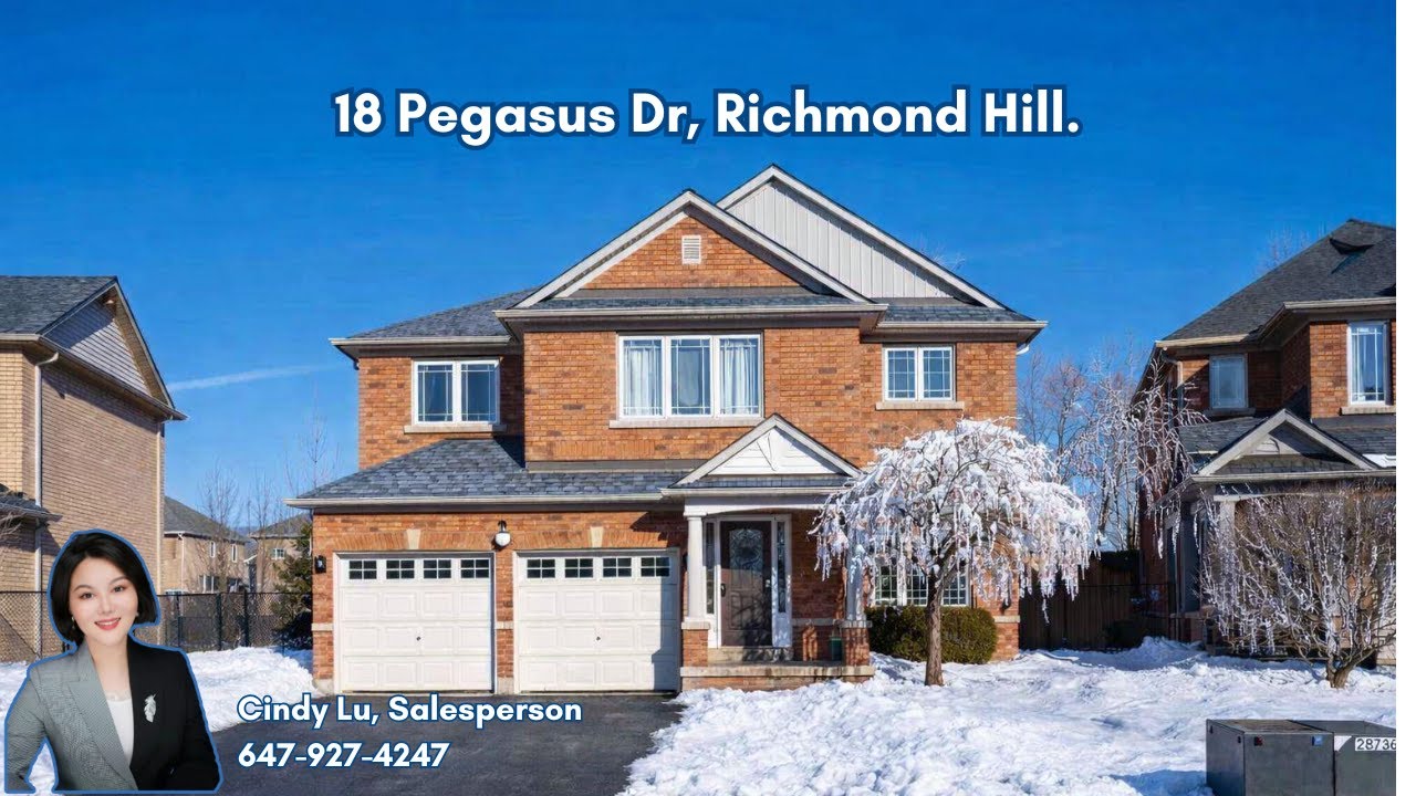 18 Pegasus Dr, Richmond Hill.