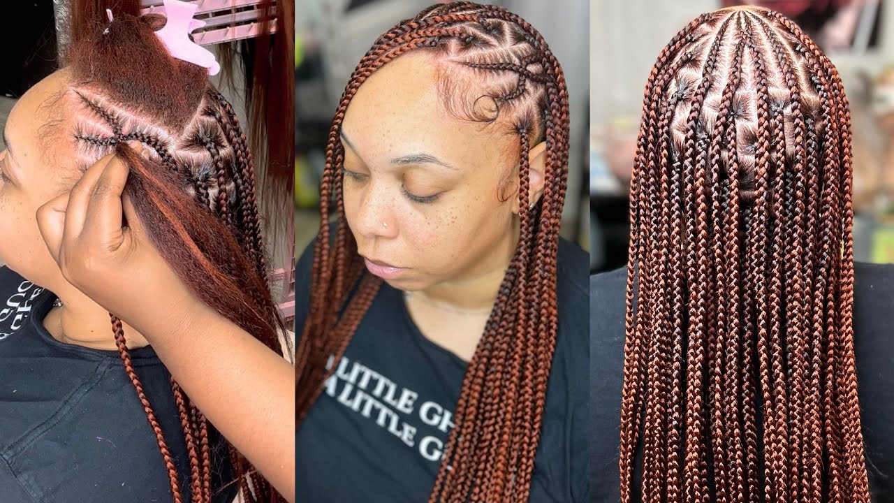 Flip Over Fulani Braids | New Trending Braid Style