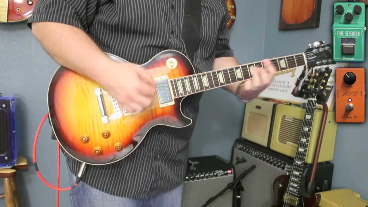 2012 Gibson Les Paul Standard Demo (Dirty/Pedalboard) by Scott Sill using Les Paul's own Amp