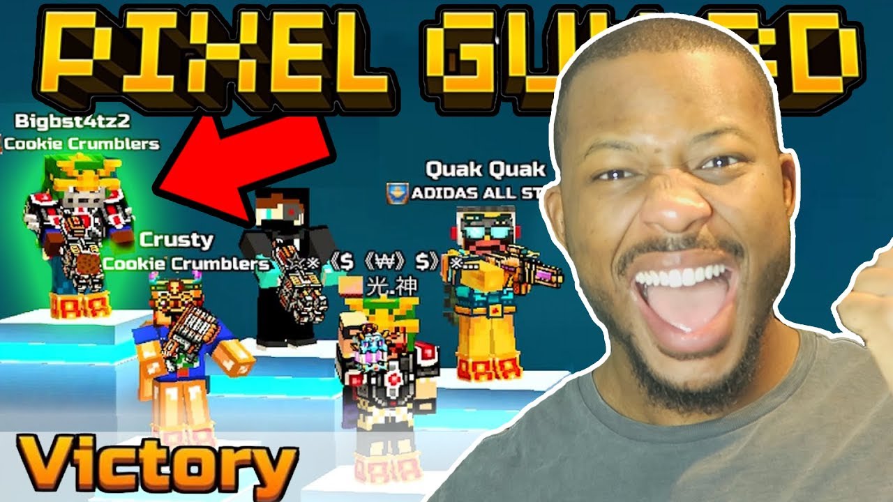 VICTORY! BEST FORT SIEGE GAME EVER!! | Pixel Gun 3D