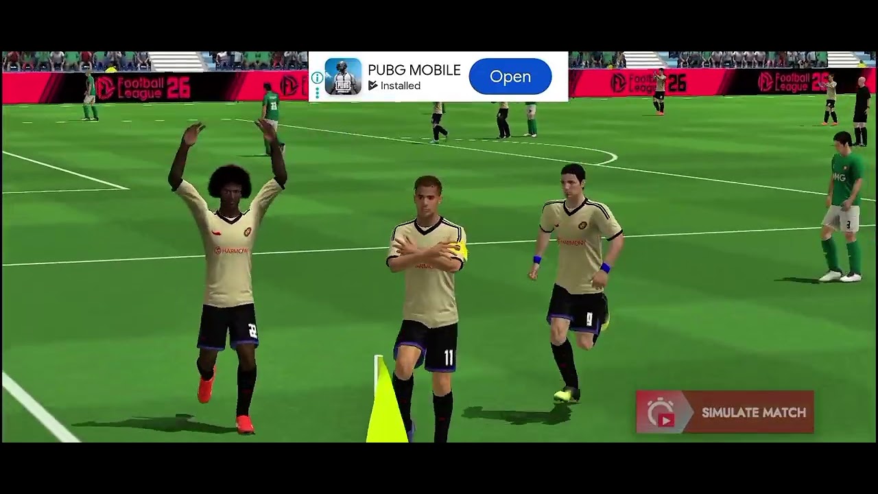 Playing new football game