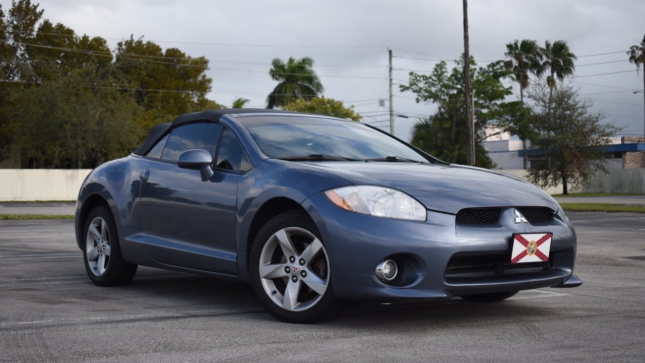 2007 Mitsubishi Eclipse Spyder - Exterior, Interior, Walkaround Start up and drive.