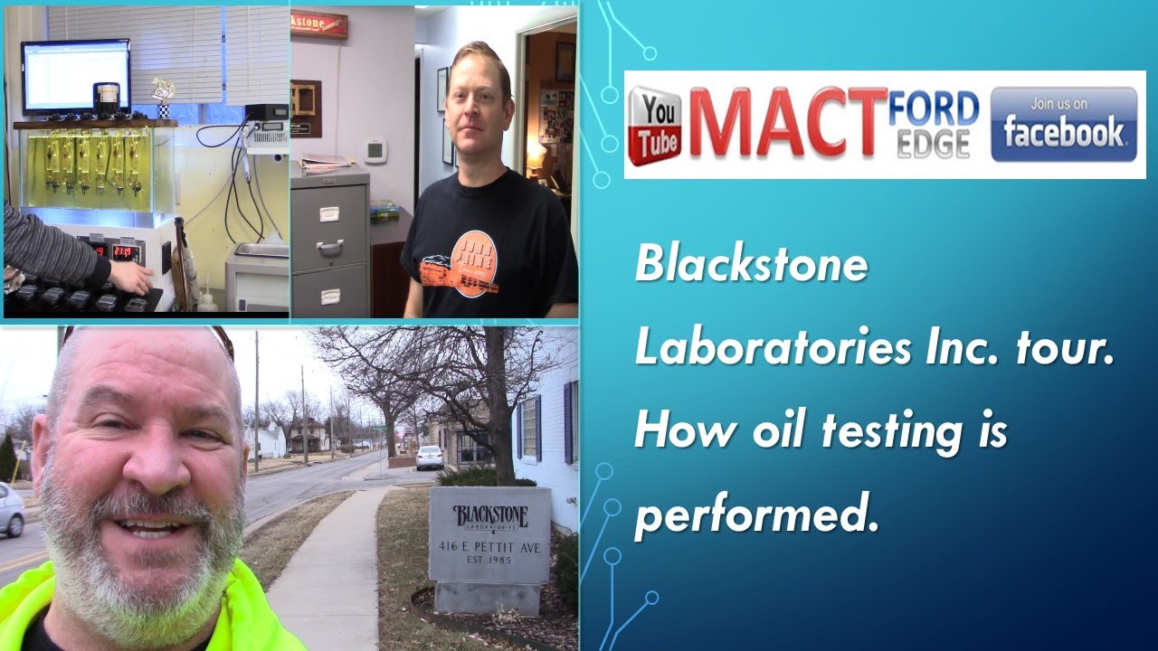 Blackstone Laboratories Inc tour how oil testing is performed