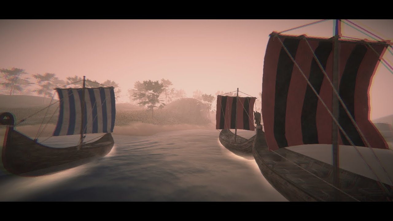 Viking Game Scene in Unity Inspired by Valheim
