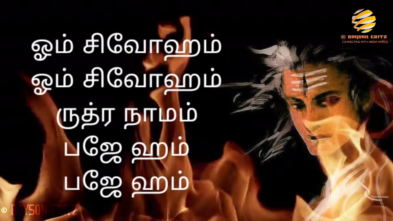 🙏...OM SIVOHAM...🙏  NAAN KADAVUL SONG LYRICS VIDEO TAMIL