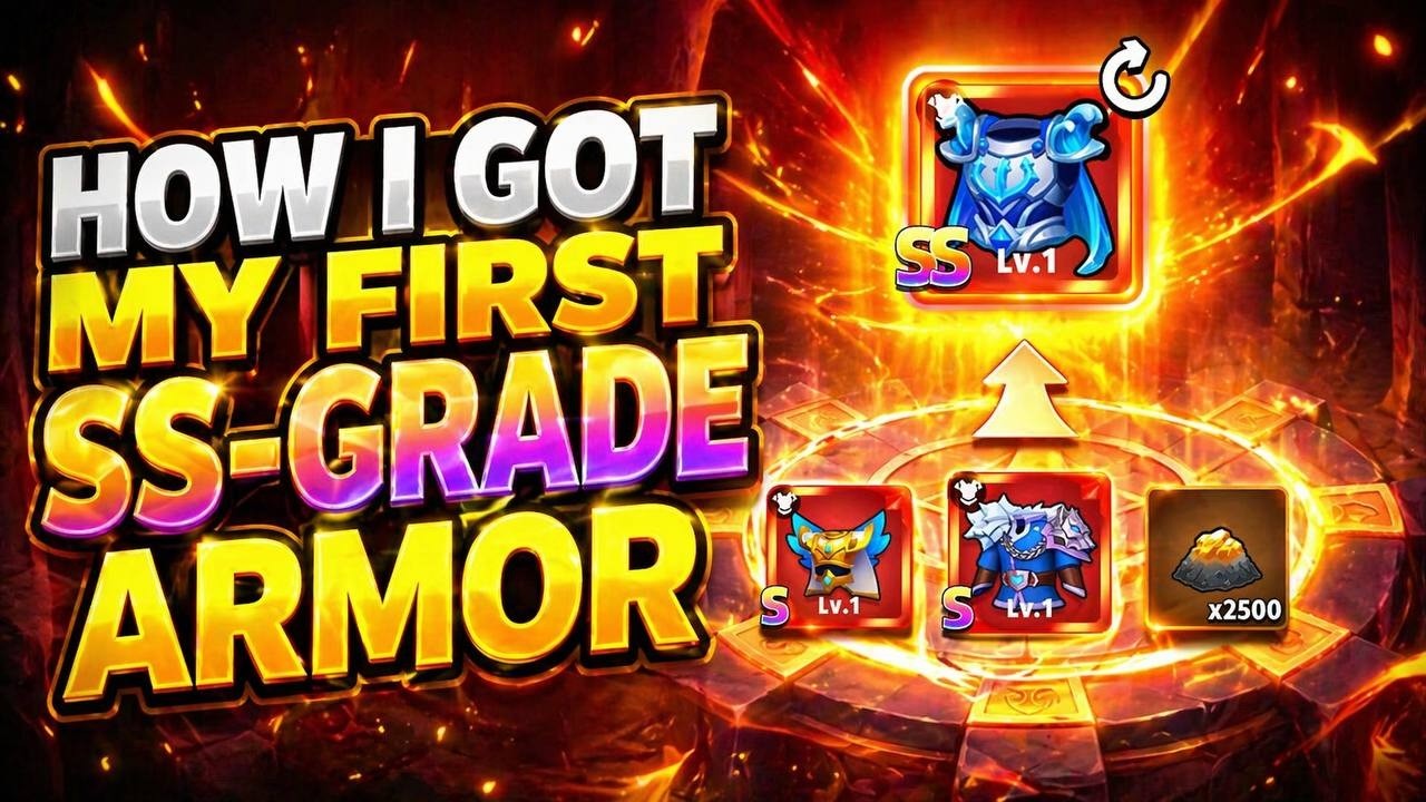 ARCHERO: NEW SS EQUIPMENT!  HOW I GOT MY FIRST SS-GRADE ARMOR!