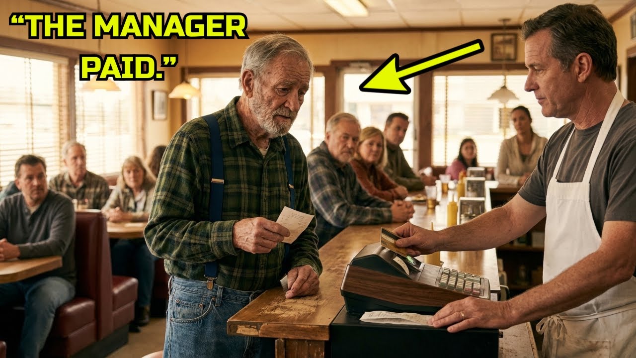 They Tried to Charge the Homeless Vet Full Price — The Manager Picked Up the Tab
