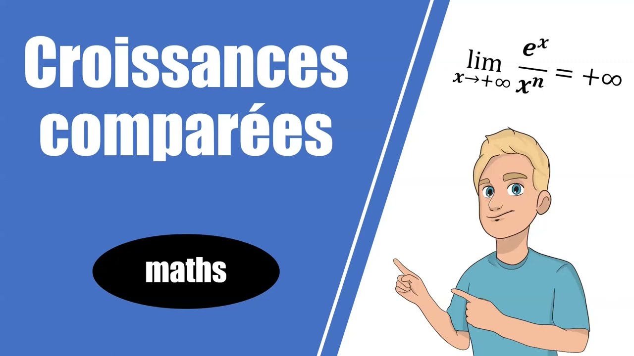 CROISSANCES COMPARÉES pour calculer une limite -- Maths -- Terminale