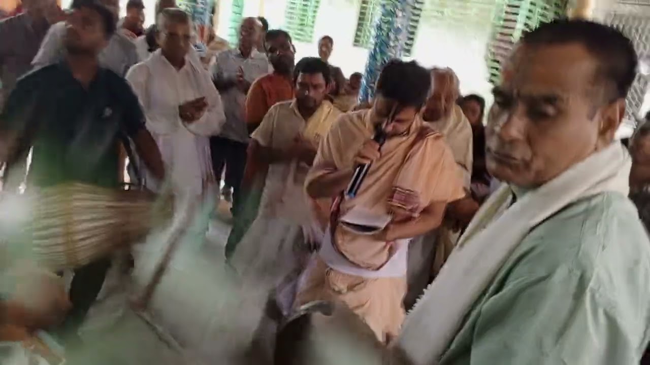 ভোগ আরতি... পূর্বধলা হেড মন্দির