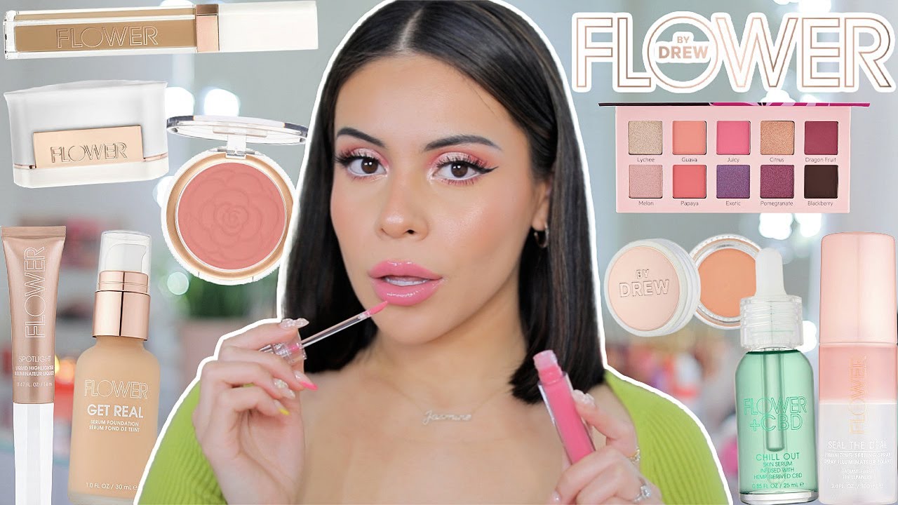 Полное лицо с использованием только FLOWER BEAUTY 🌸 Попадания и промахи