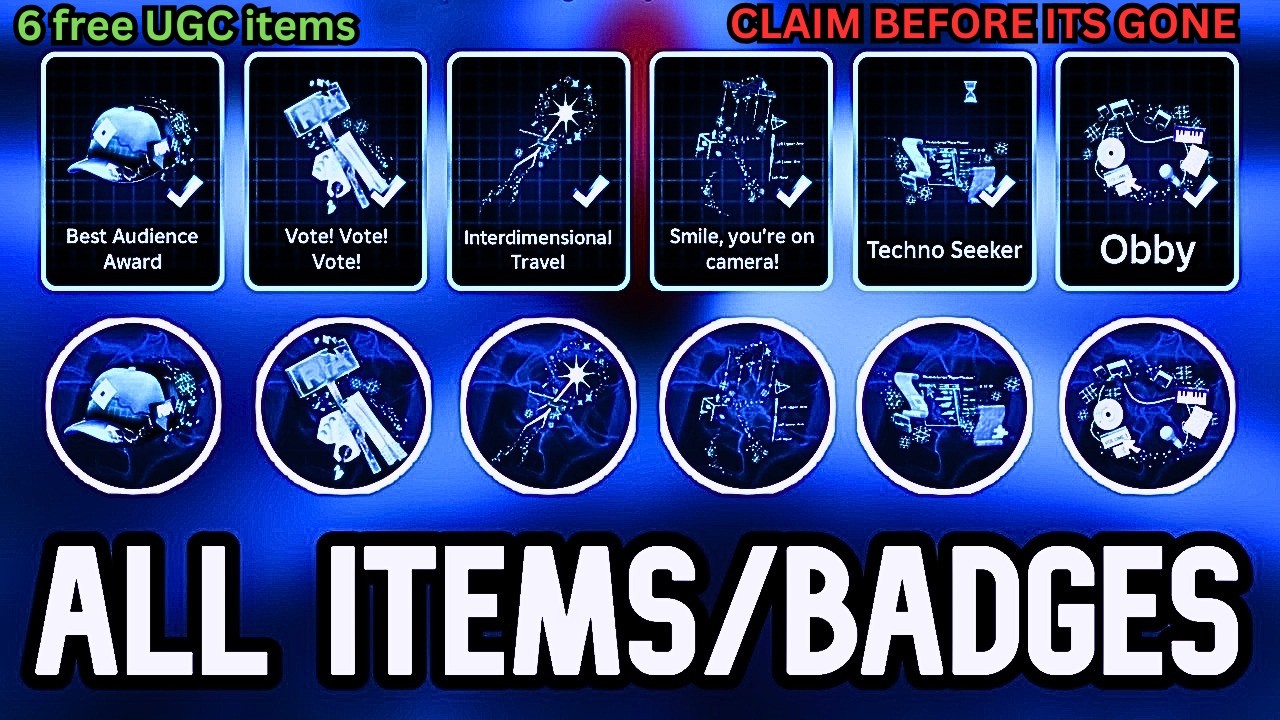 Roblox Innovation Awards 2026: HOW TO GET ALL 6 FREE ITEMS (Before It's Gone!)