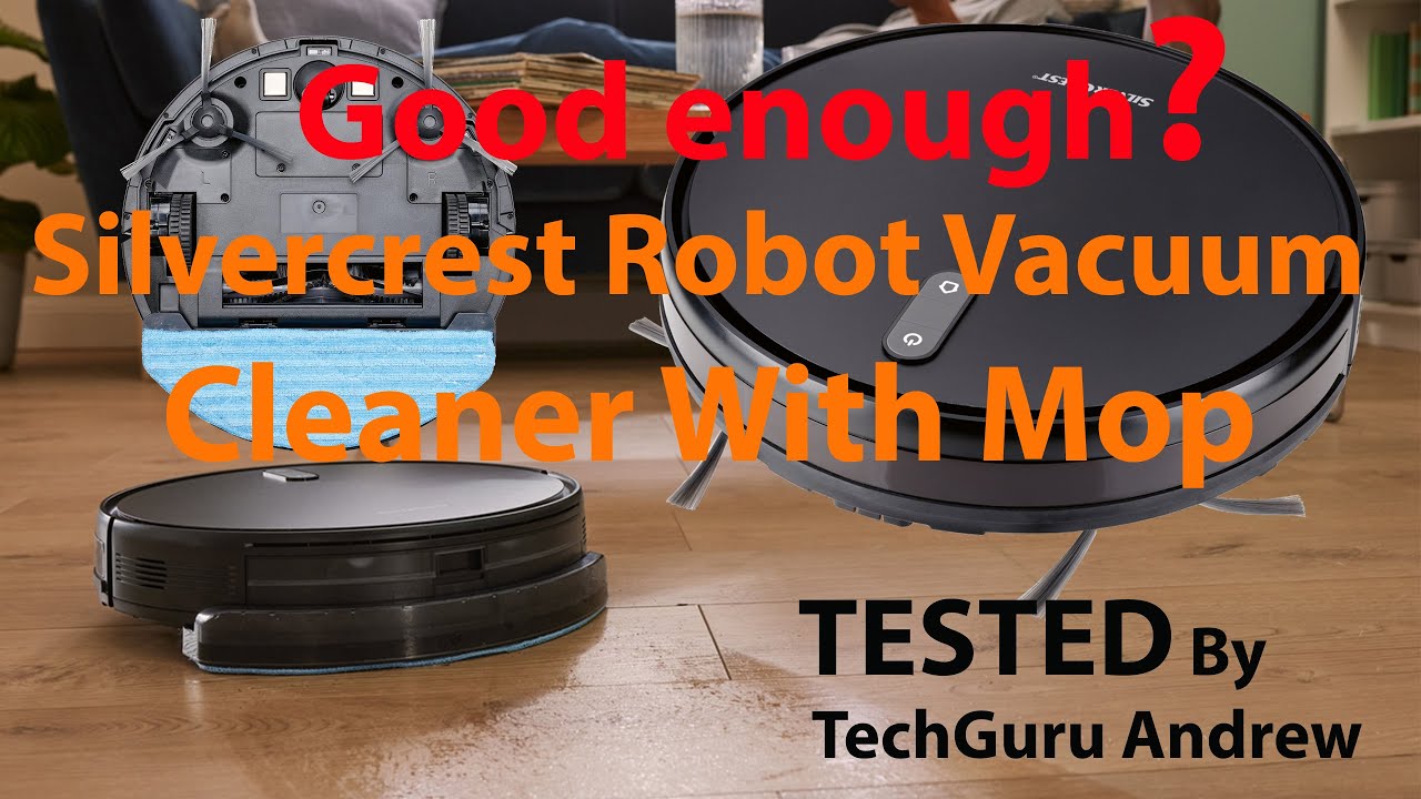 Silvercrest Robot Vacuum Cleaner With Mop Function SSWR C2