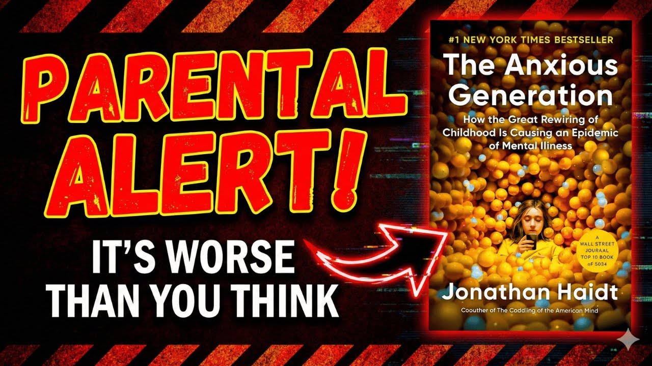 The Phone-Based Childhood Crisis Warning | The Anxious Generation by Jonathan Haidt