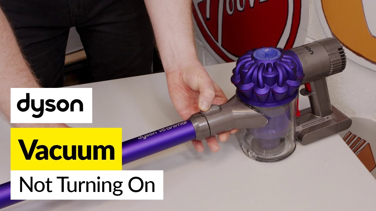 Что проверить, если ручной пылесос Dyson не включается