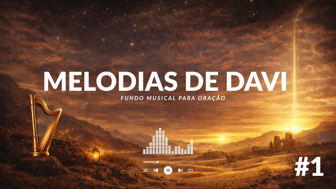 FUNDO MUSICAL PARA ORAÇÃO, LER A PALAVRA, MEDITAÇÃO (1 HORA) - Piano Worship (Melodias de Davi)