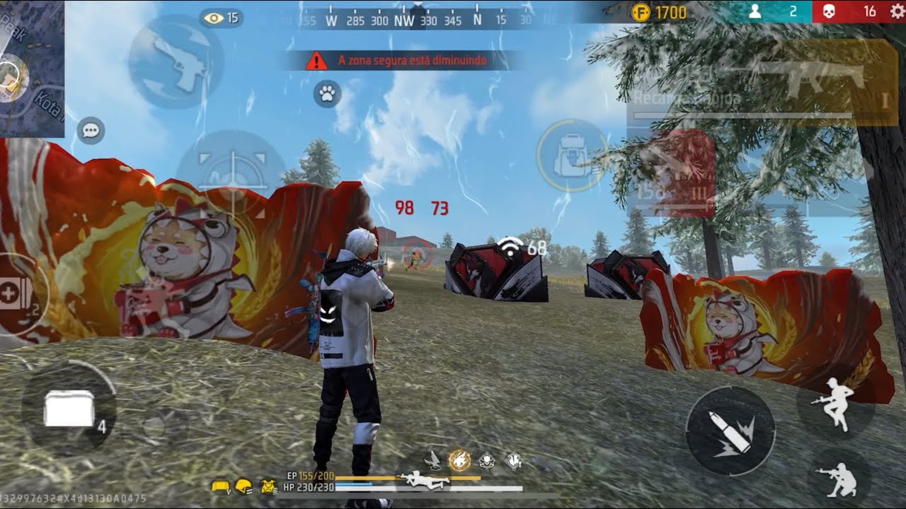 O REI DA SOLO RANKED ESTÁ DE VOLTA! GRILO FREE FIRE