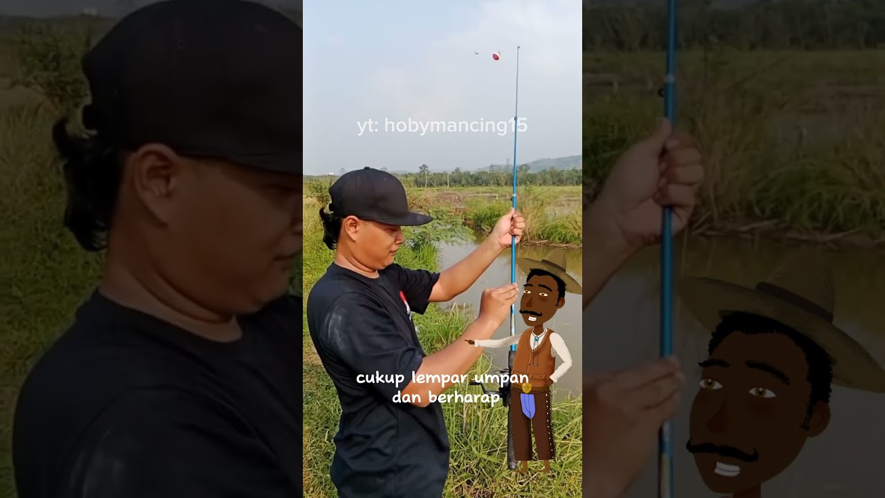 kenapa orang-orang suka mancing? #mancing #mancingmania #hobbymancing #shorts