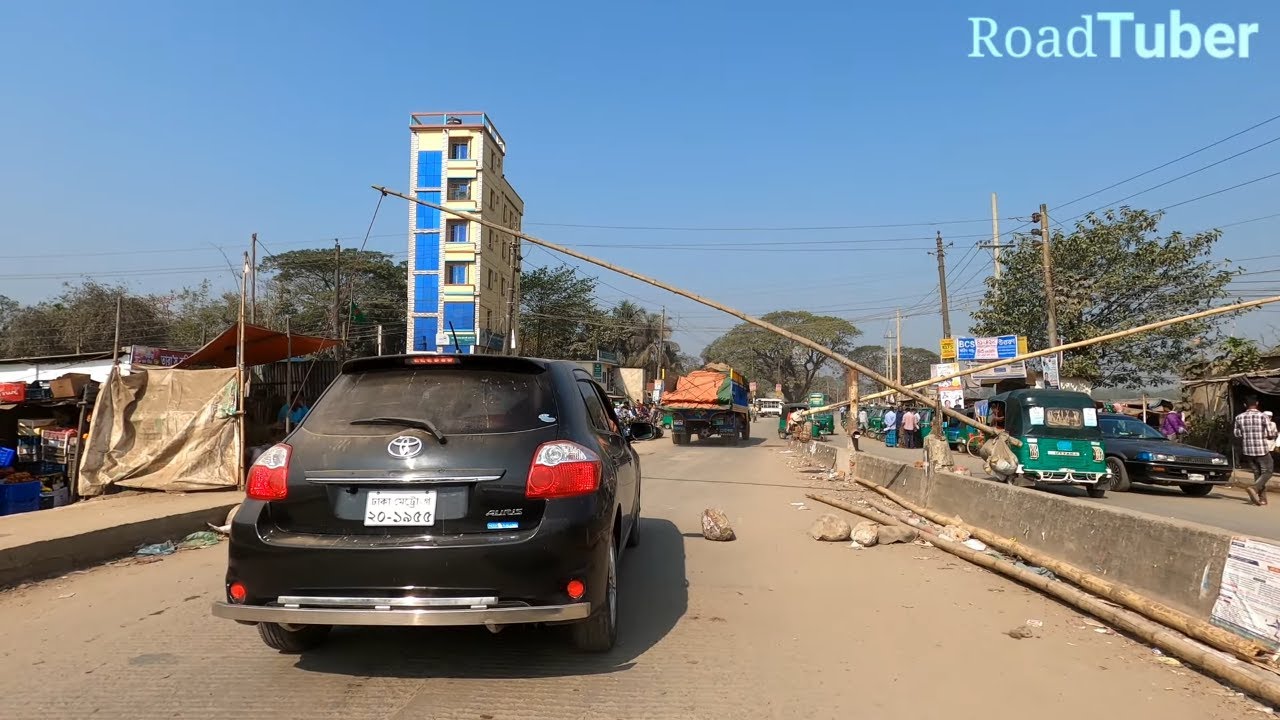 Sylhet to Sunamganj 4K (Part 1) Amberkhana to Gobindaganj | Road Tuber