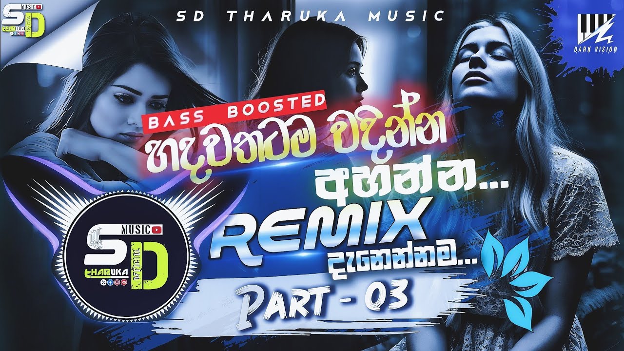 New Hits of Songs  Remix || Bass Boosted | Mind Relaxing Song Collection_ part-03 @SDTharukaMusic 