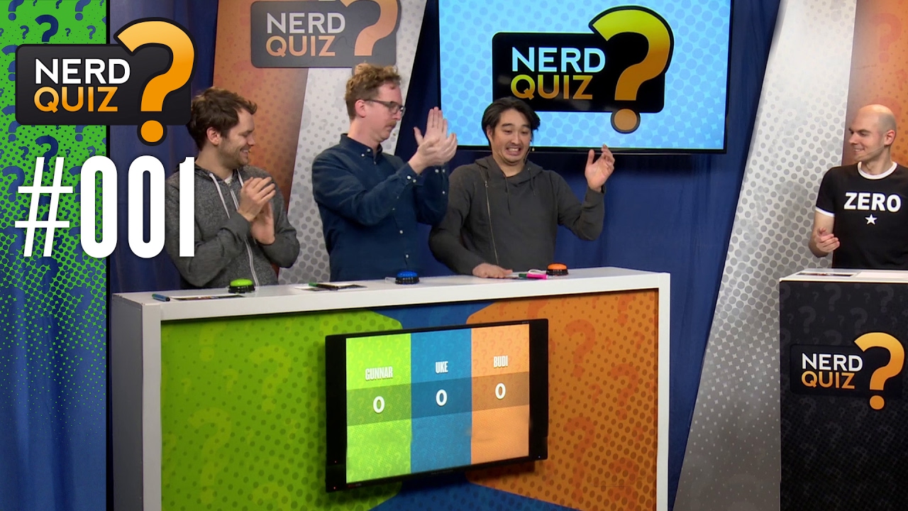 Nerd Quiz S.3 Runde 1 mit Gregor | Budi vs Uke vs Gunnar | 15.02.2017
