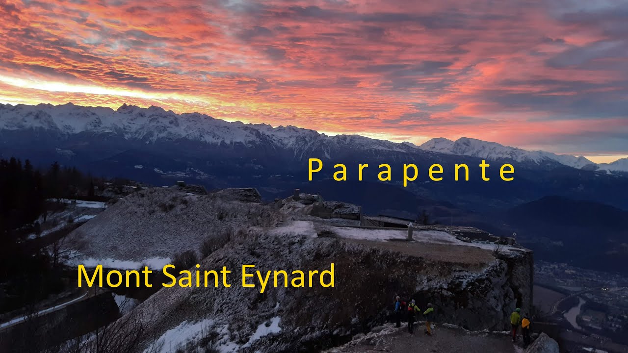 Le décollage du Mont Saint Eynard